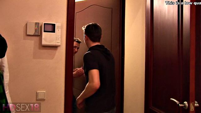 Mind-blowing hardcore orgy with sexy doll