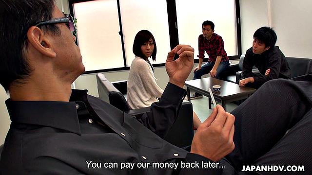 Wife Hikari Kazami Cheats in a Foursome To Pay Back