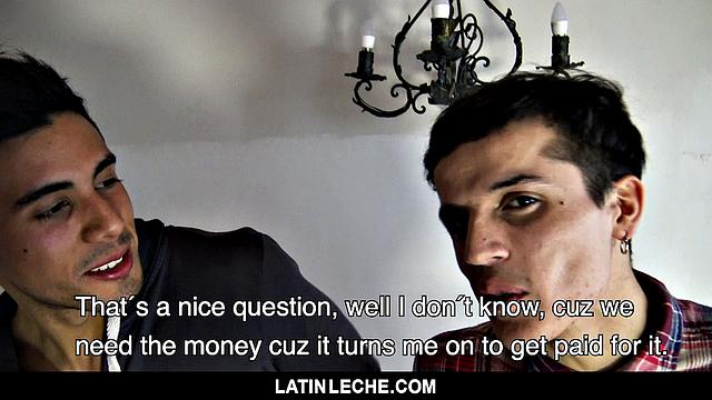 Latin boyfriends can't resist each other or the cameraman's cock-now that's what I call a love triangle
