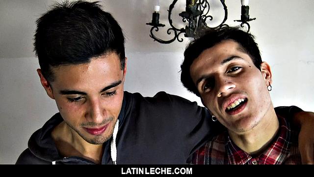 Latin boyfriends can't resist each other or the cameraman's cock-now that's what I call a love triangle