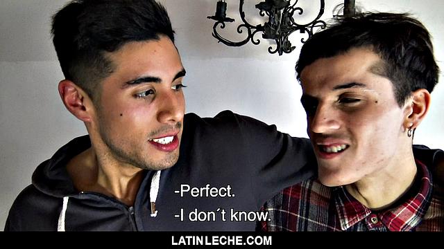 Latin boyfriends can't resist each other or the cameraman's cock-now that's what I call a love triangle