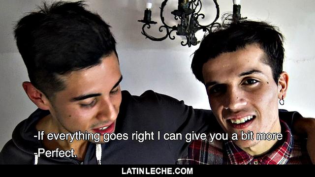 Latin boyfriends can't resist each other or the cameraman's cock-now that's what I call a love triangle