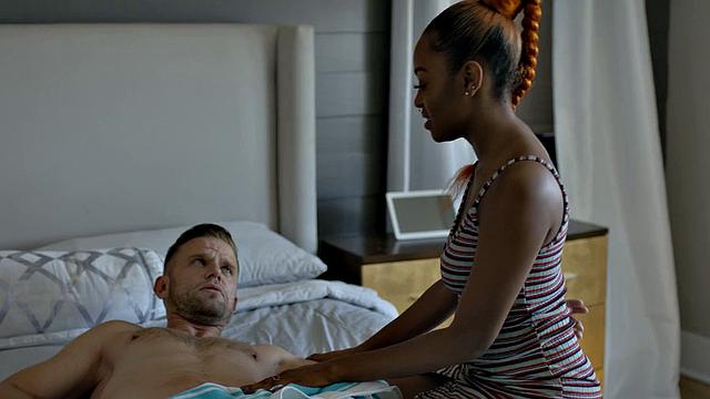 21yo ebony babe pussyrammed by stepdad after deepthroat