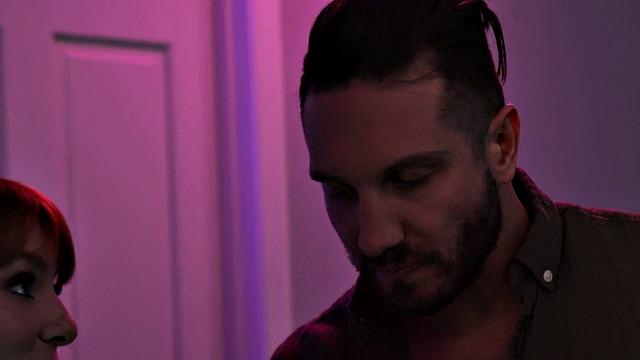 Kinky BF pounds redhead slut in various positions in the bedroom