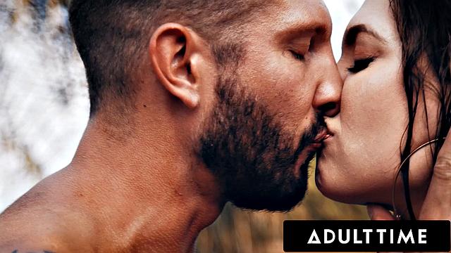 ADULT TIME - Bored Rocky Emerson TEASES Classmate While Washing Car & Gets Her PUSSY Pounded!