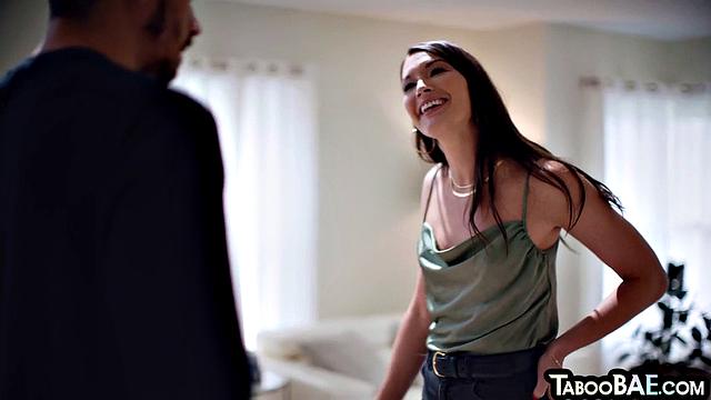 Naughty babe drilled by her lover