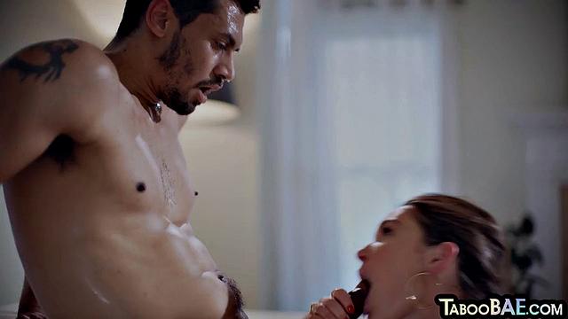 Naughty babe drilled by her lover