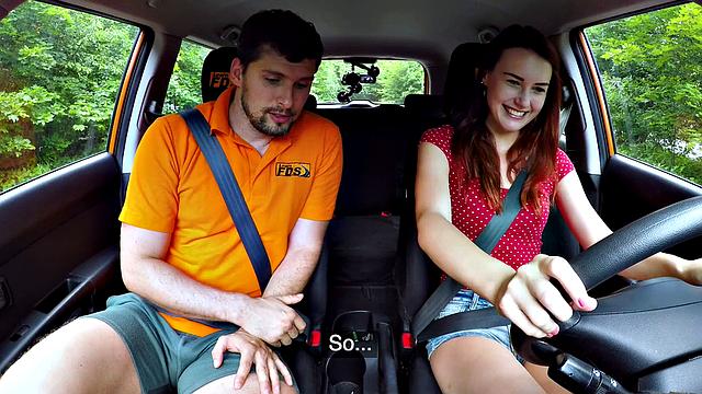 Charlie Red learns how to ride like a pro in a thong-clad reverse cowgirl lesson