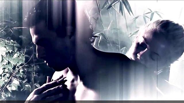 Vanina Verdun's tight pussy gets pounded hard by a hot babe in stockings and glasses