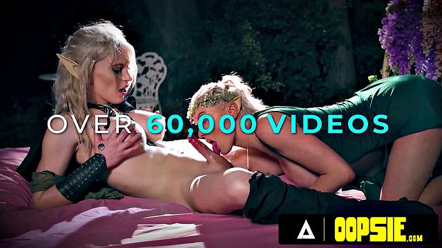 Horny Lesbian Farmer Milks Two Sexy Trans Eva Maxim And Izzy Wilde