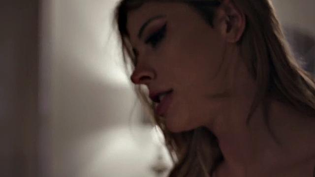 Transsexual lady loves ass fucking with male partner