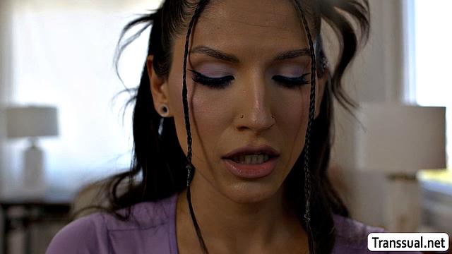 Letting my friend use my pussy as a sex toy