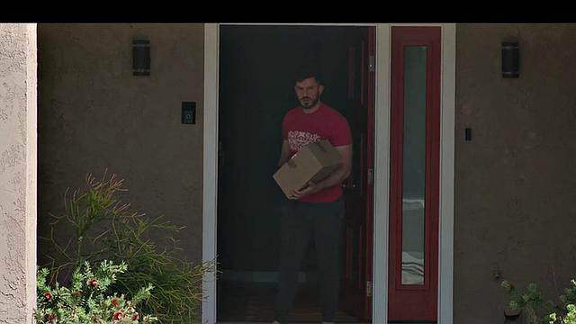 Muscled dude doggyfucked by lucky guy