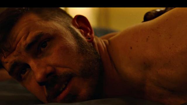 Muscled dude doggyfucked by lucky guy