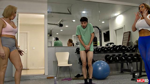 Double Trouble In The Gym