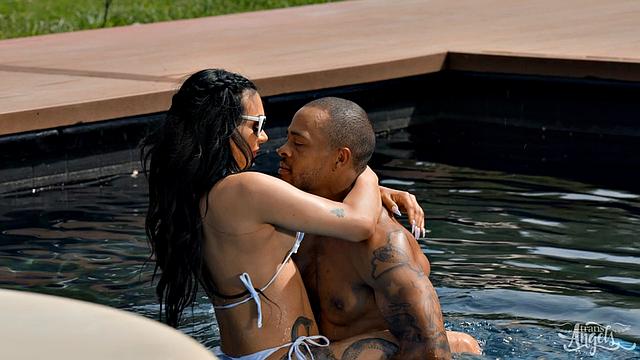 Eva Gets Creamed By the Pool