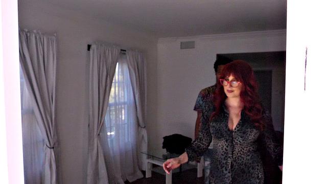 Curvy realtor enjoys big, black cock