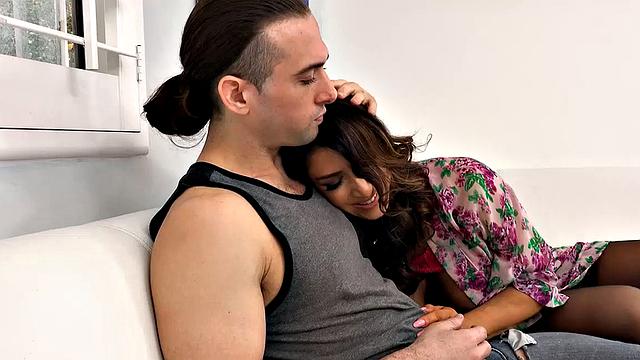 Big Tit Raven Is A MILF Who Needs Soothing But Also Rough Fucking