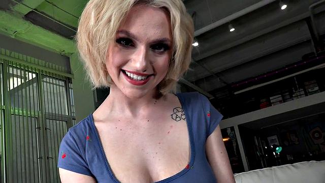 Jerking lover rubbing cock in POV while dirty talking