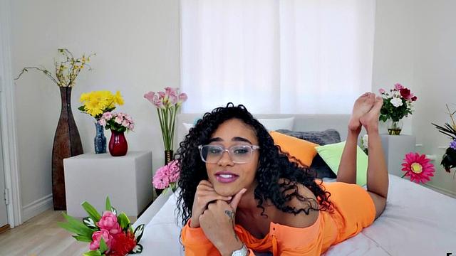 BWC loving petite ebony sucks and rides after casting