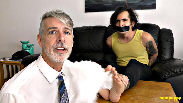 Professor Tickles Art Student's Feet - Johnny Mercy, Richard Lennox