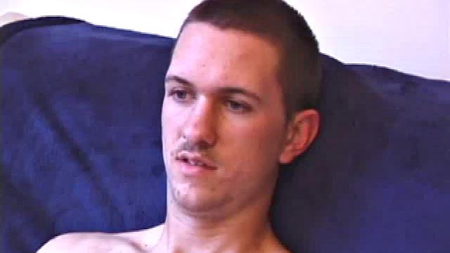 straight men stroke side by side and can't hold back
