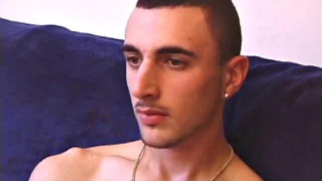 straight men stroke side by side and can't hold back