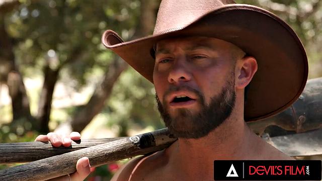 DEVILS FILM - Hot Cowgirl Annaleigh Reno Fucks Her Sexy Nudist Neighbor