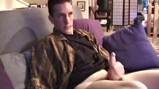 Derek takes some alone time and shows off his stroking skills-no secrets, just pure solo fun