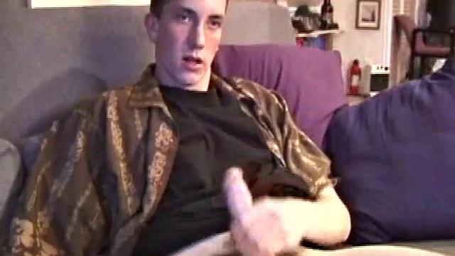 Derek takes some alone time and shows off his stroking skills-no secrets, just pure solo fun