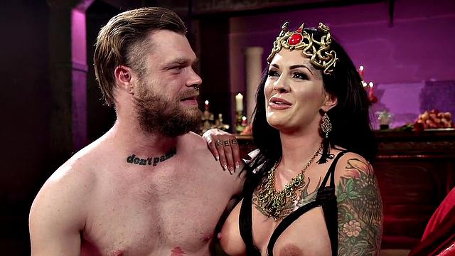 A hairy pussy dominatrix get asslicked by dildos while her pregnancy is taking hold