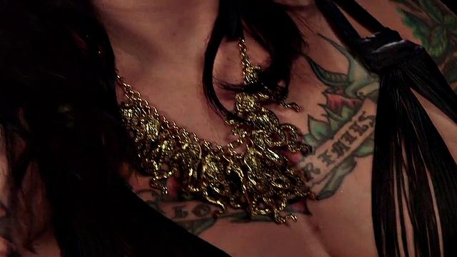 A hairy pussy dominatrix get asslicked by dildos while her pregnancy is taking hold