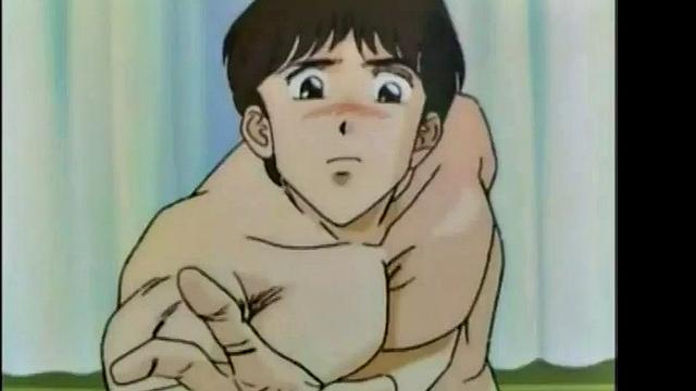 форменная медсестра превратила мультяшного раба в сексуальную игрушку