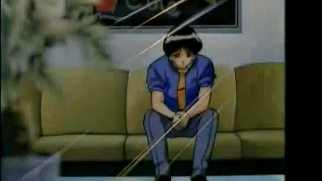 Watch this curvy nurse turn a cartoon slave into her personal plaything