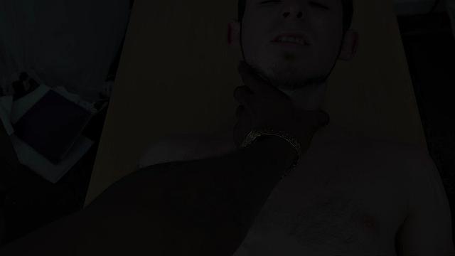 BBC stud fucks white gay in anal hole in POV doggystyle