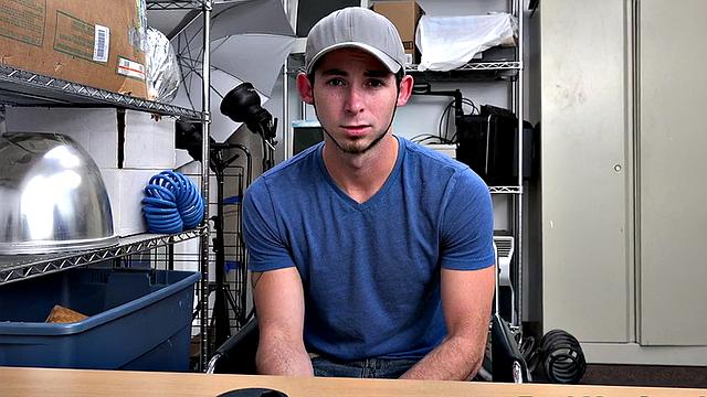 BBC stud fucks white gay in anal hole in POV doggystyle