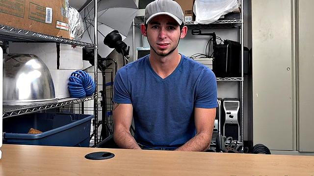 BBC stud fucks white gay in anal hole in POV doggystyle