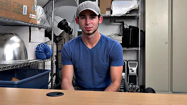 BBC stud fucks white gay in anal hole in POV doggystyle