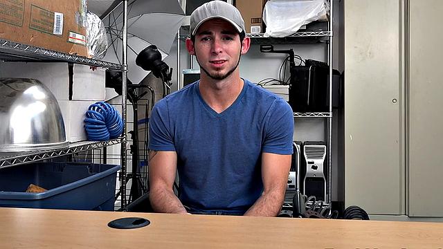 BBC stud fucks white gay in anal hole in POV doggystyle