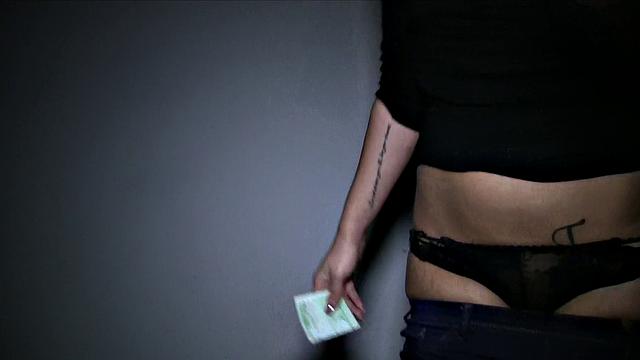 Cute Hungarian cums on a big cock