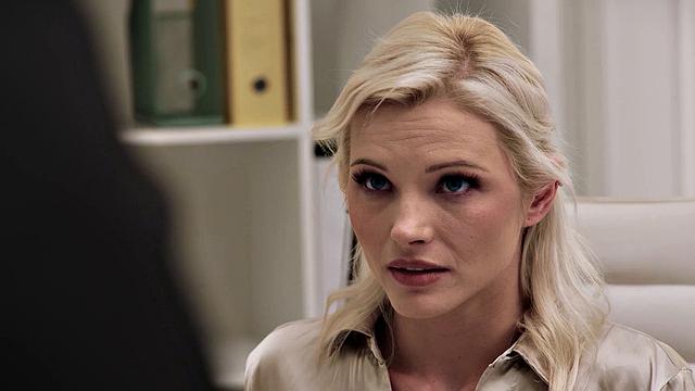 21 SEXTURY - Naughty Blonde Zazie Skymm Fucks Her Coworker After Peeing On Herself