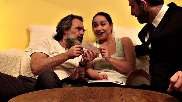 SPASCALSSUBSLUTS - Anally destroyed subslut gets mouthful of cum