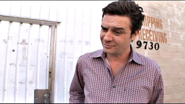 Katja banged in warehouse