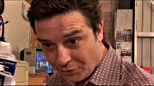 Katja banged in warehouse