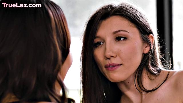 Cute Asian Lesbian fucked by her GF