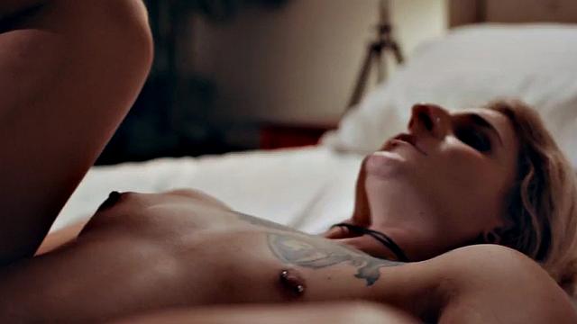 Thick trans rimmed and barebacked in erotic couple