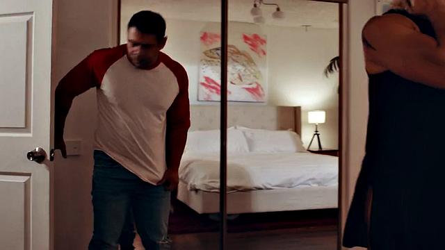 Thick trans rimmed and barebacked in erotic couple