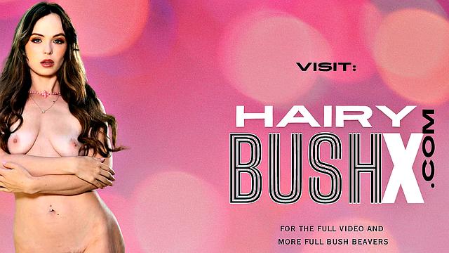 Hairy 21yo pussy drilled by her BF