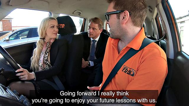 Experience Sexual Memories with a bald blonde in stockings and high heels