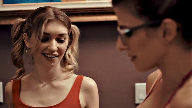 PURE TABOO Coach MILF Cory Chase Invites Petite Cheerleader Over To Please Pervert Husband